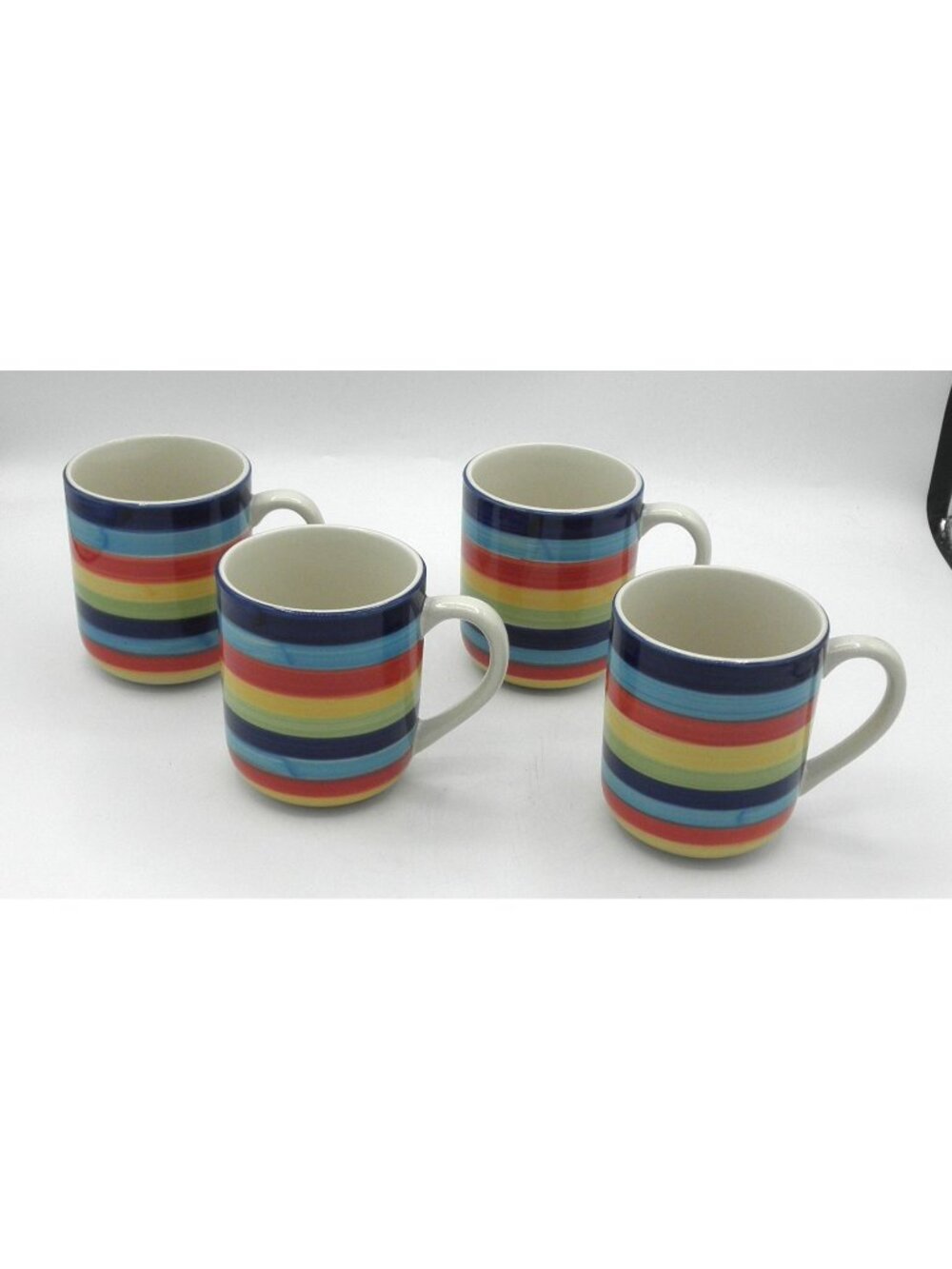 Striped Swirl by Todays Home Mug Set of 4 Pattern Code: TDHSTS Colorful Boho